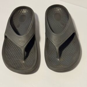 Spenco Women 8 Men 7 Fusion Gray Recovery Orthotic Unisex Slides Flip Flops